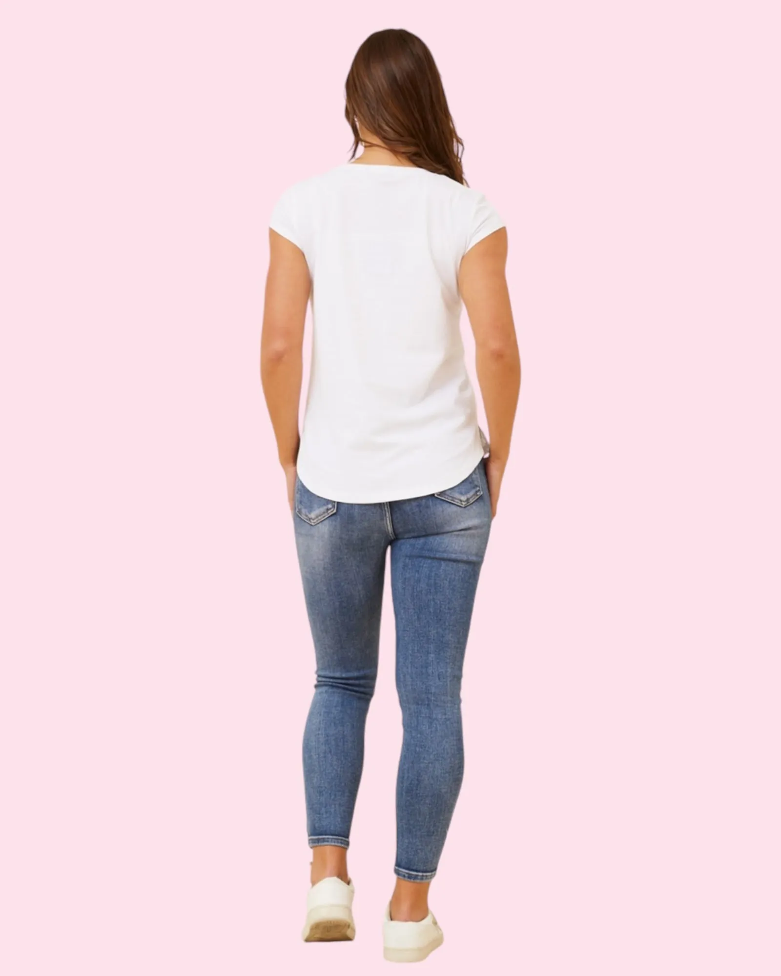 CG Glamour Tee - White
