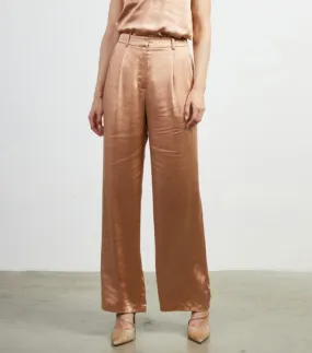 Champagne Dreams Satin Pants