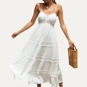 Crochet Maxi Dress