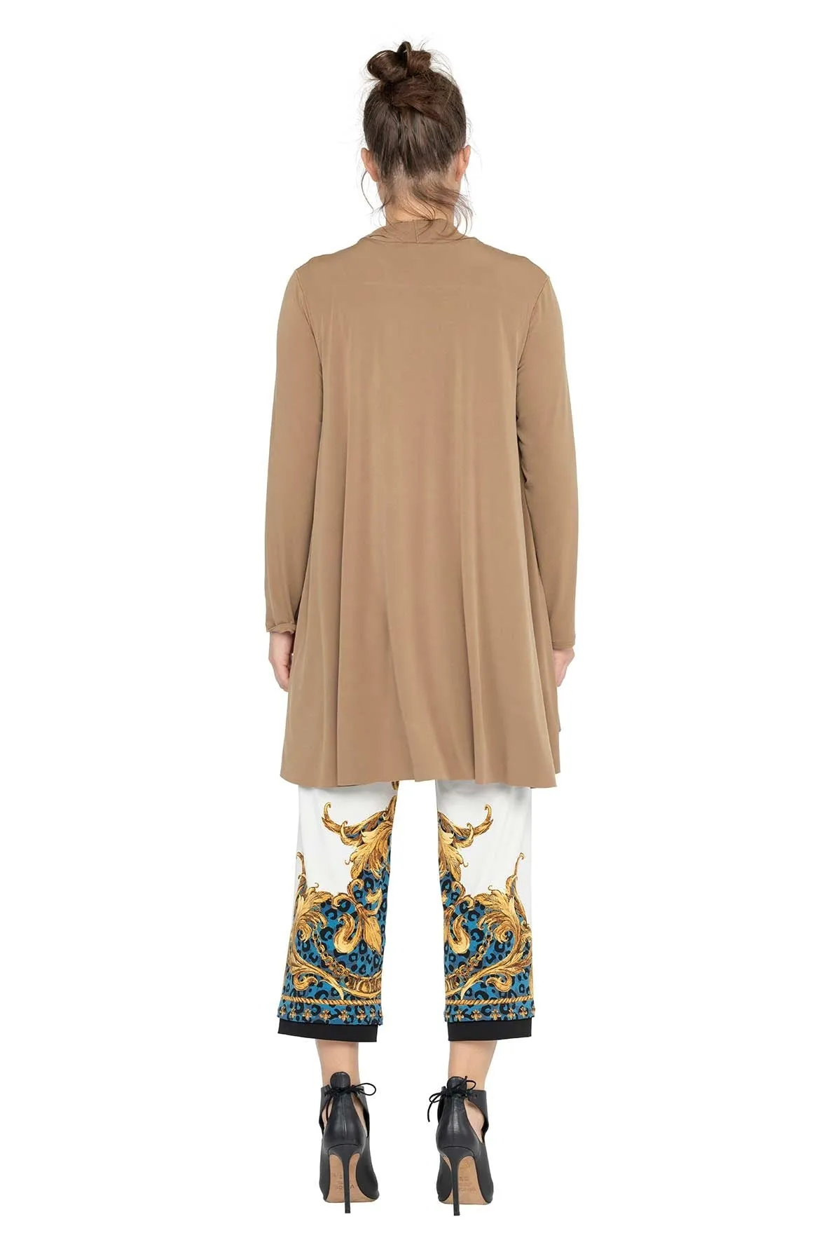 Draped Swing Jacket