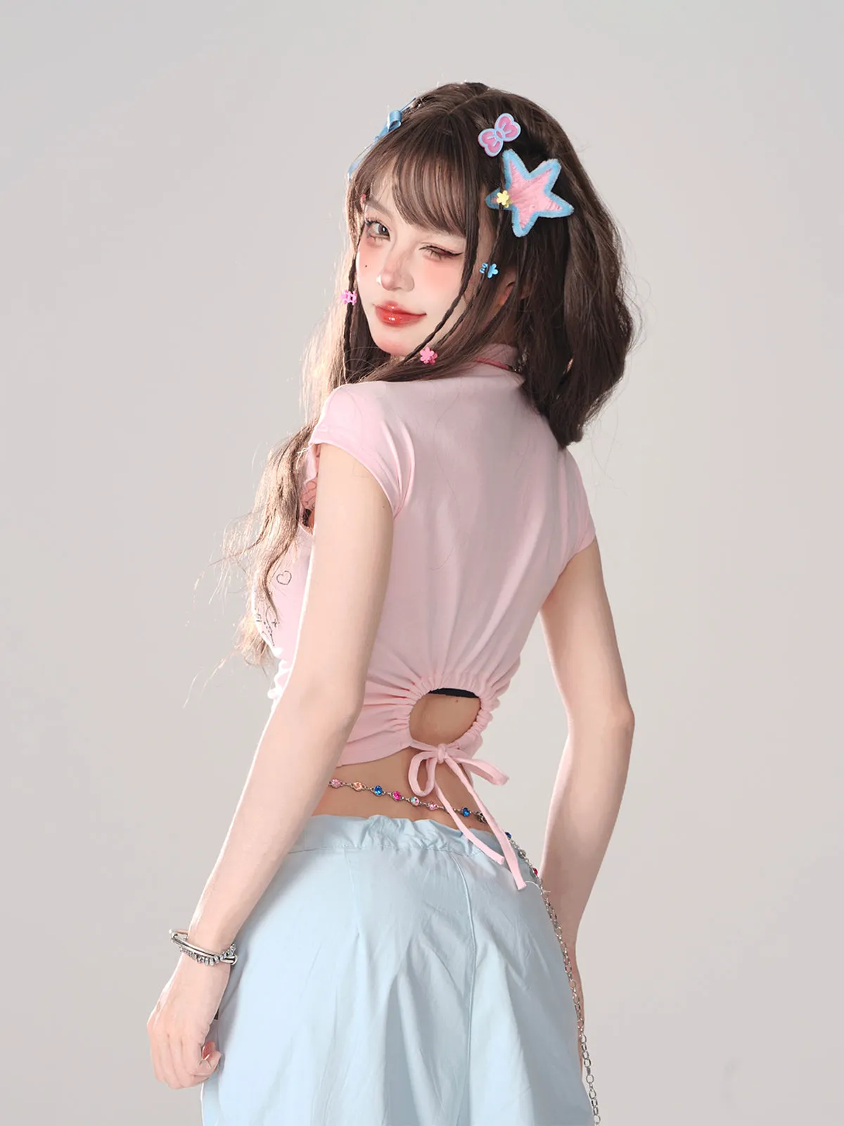 Drawstring Pants Loose Casual