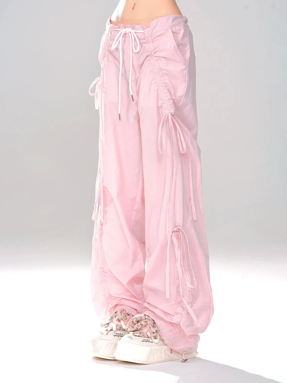 Drawstring Pants Loose Casual