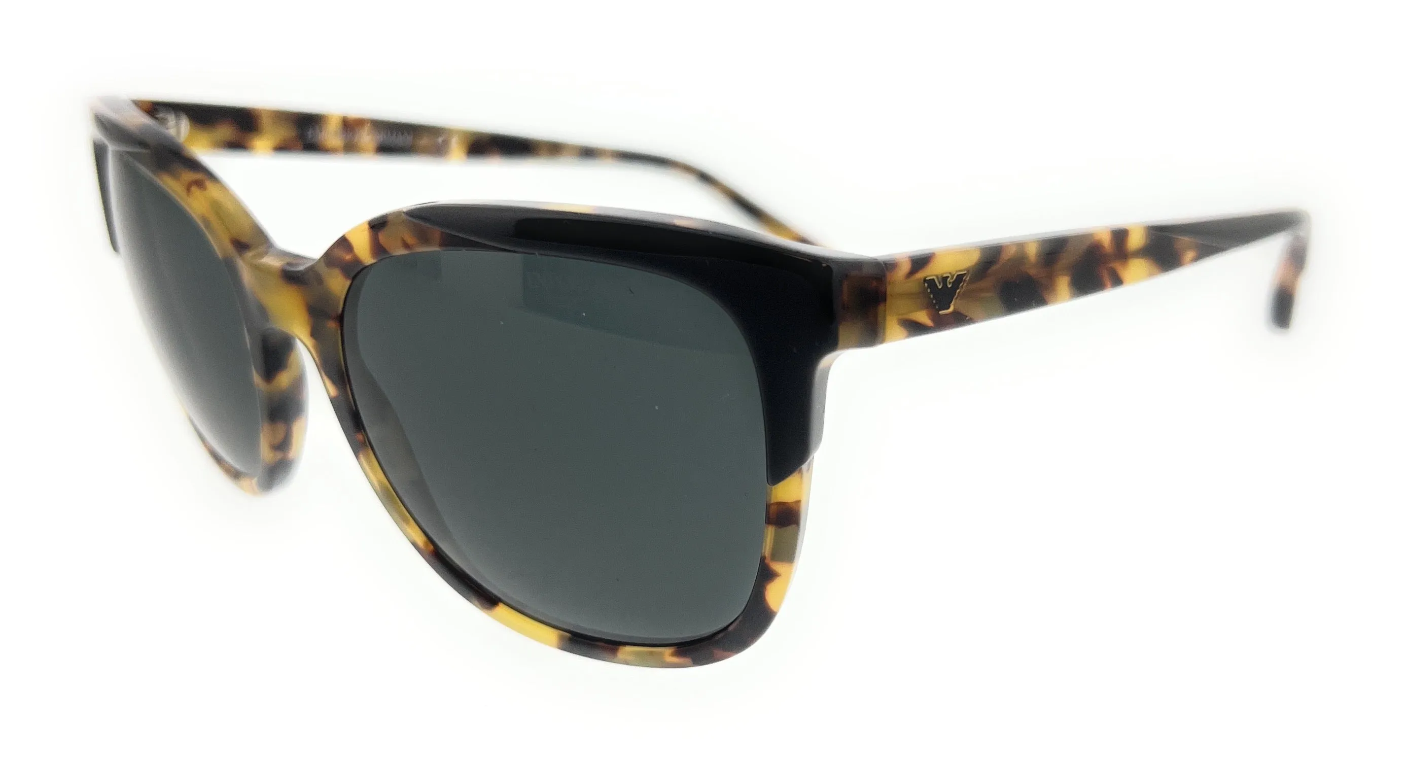 Emporio Armani 0EA4119 569787 Top Black On Havana Square Sunglasses