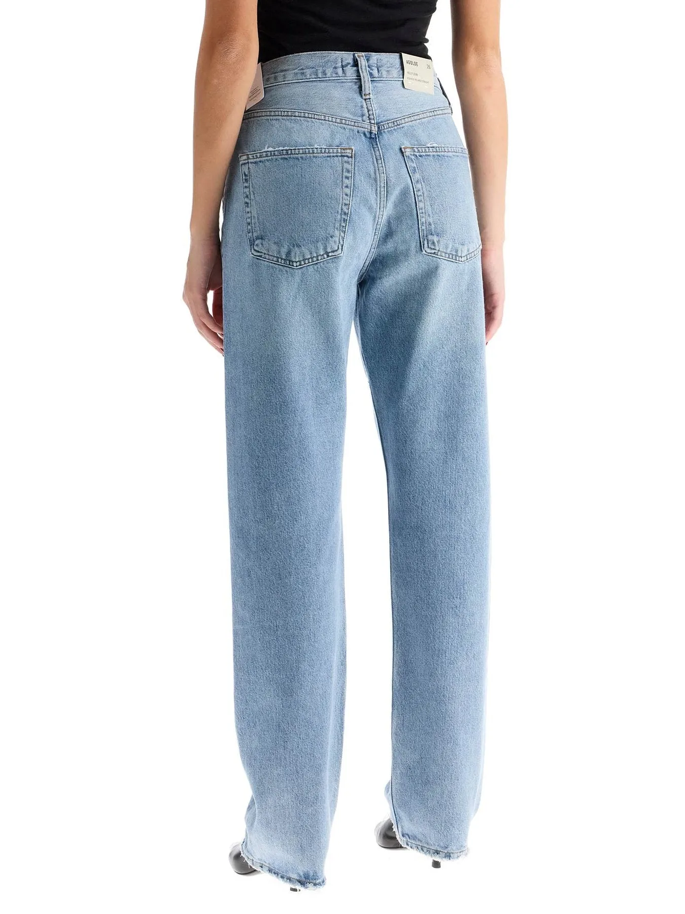 Kelly Relaxed Straight Denim Jeans