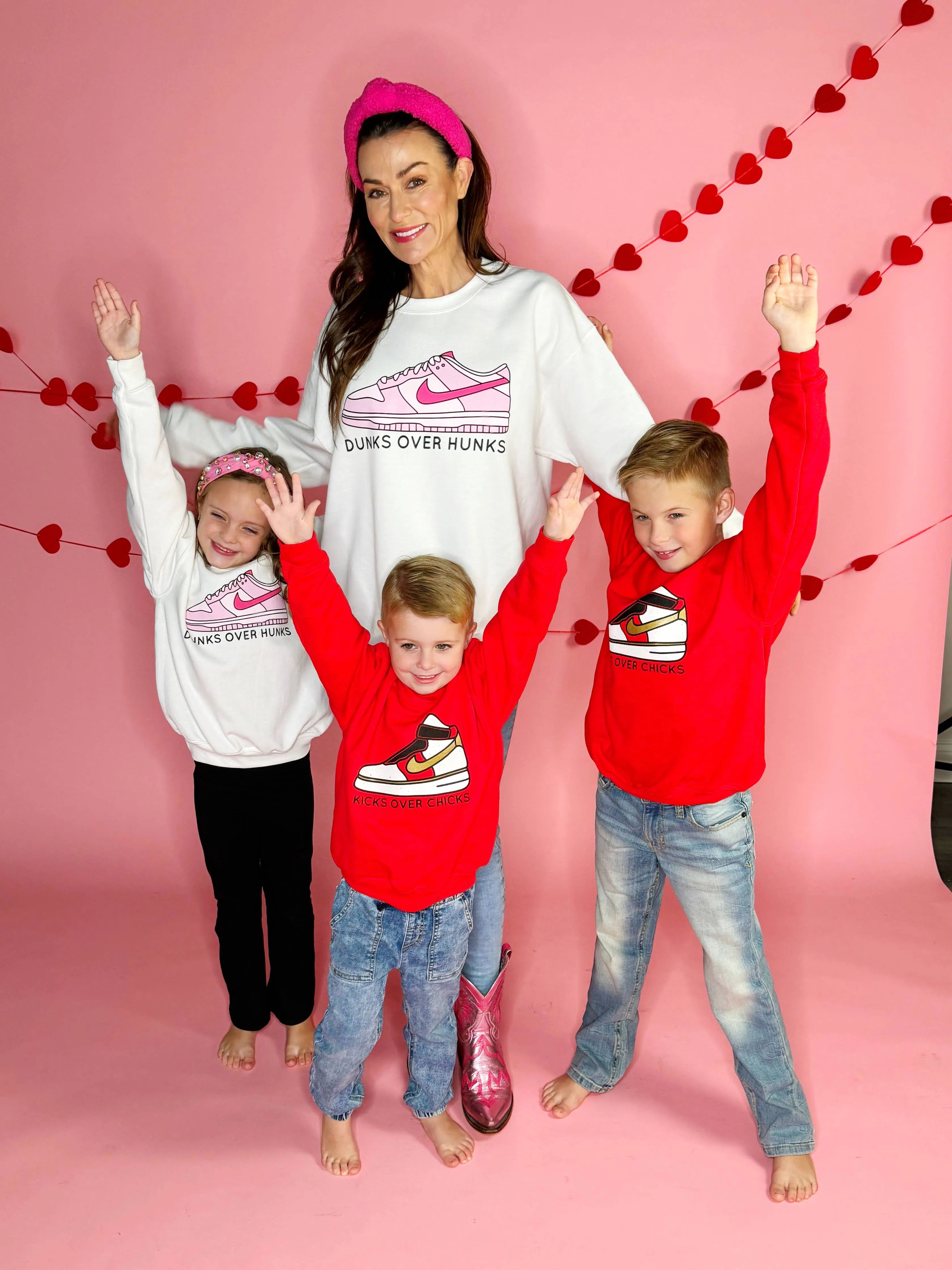 Kicks Over Chicks Youth & Adult Sweatshirt