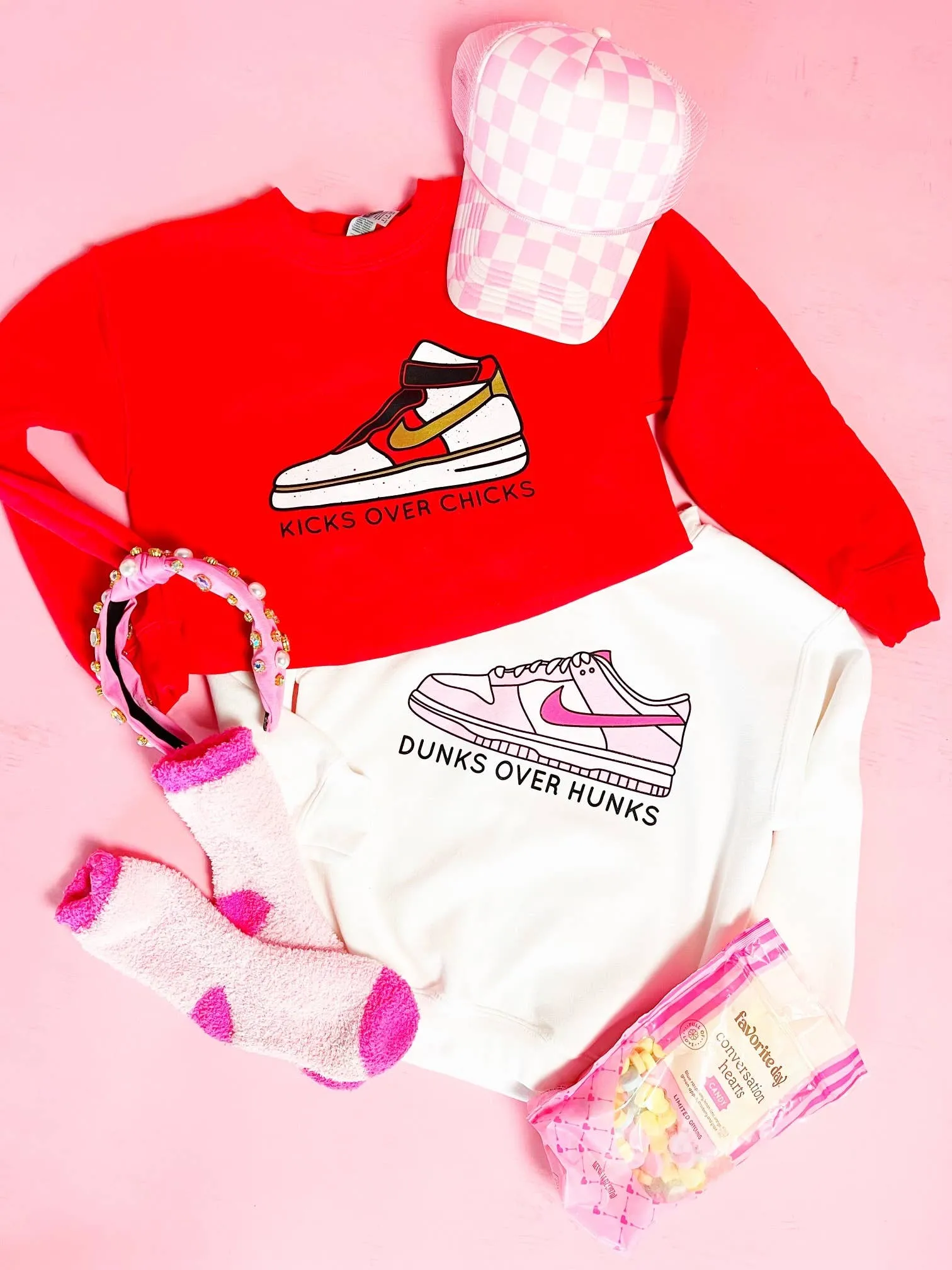 Kicks Over Chicks Youth & Adult Sweatshirt