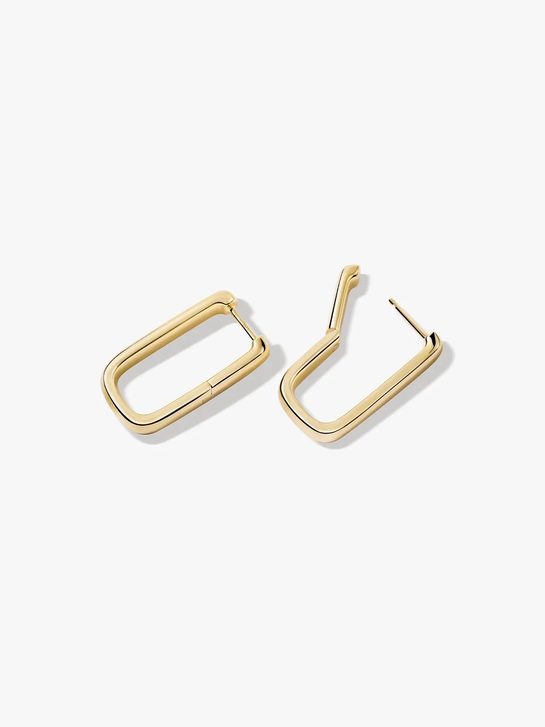 Large Chunky U Hoops