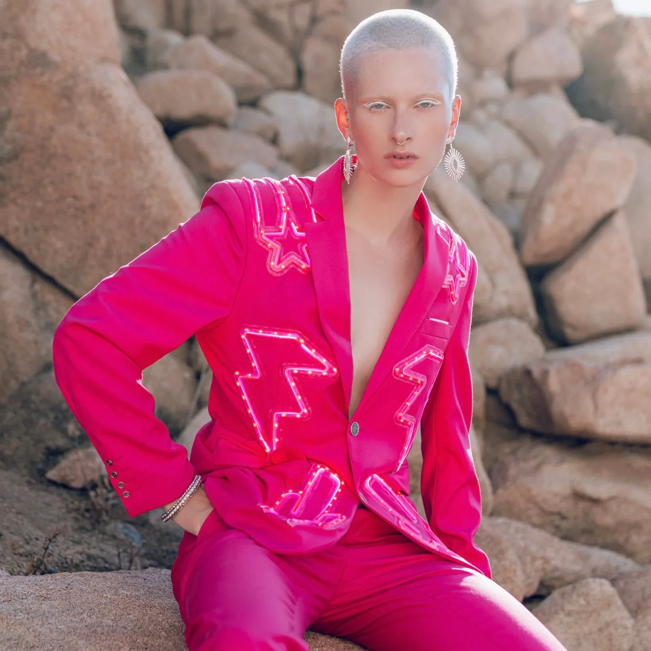 Light Up Nudie Suit
