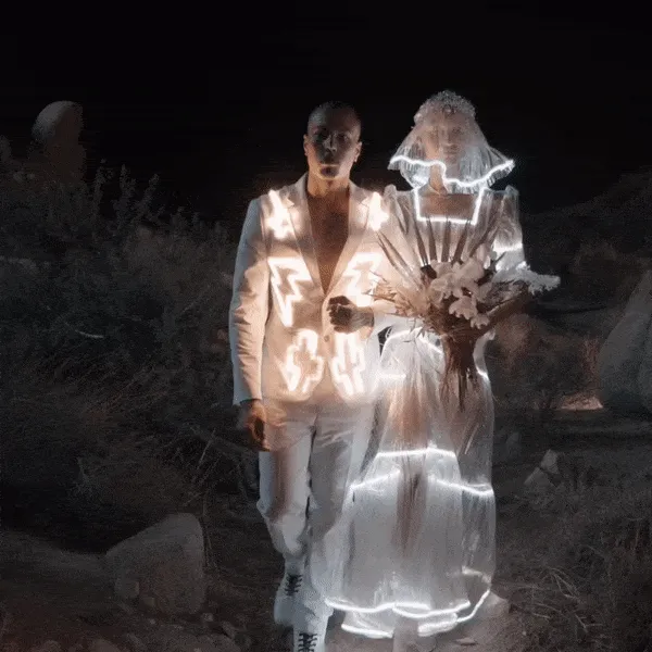 Light Up Nudie Suit