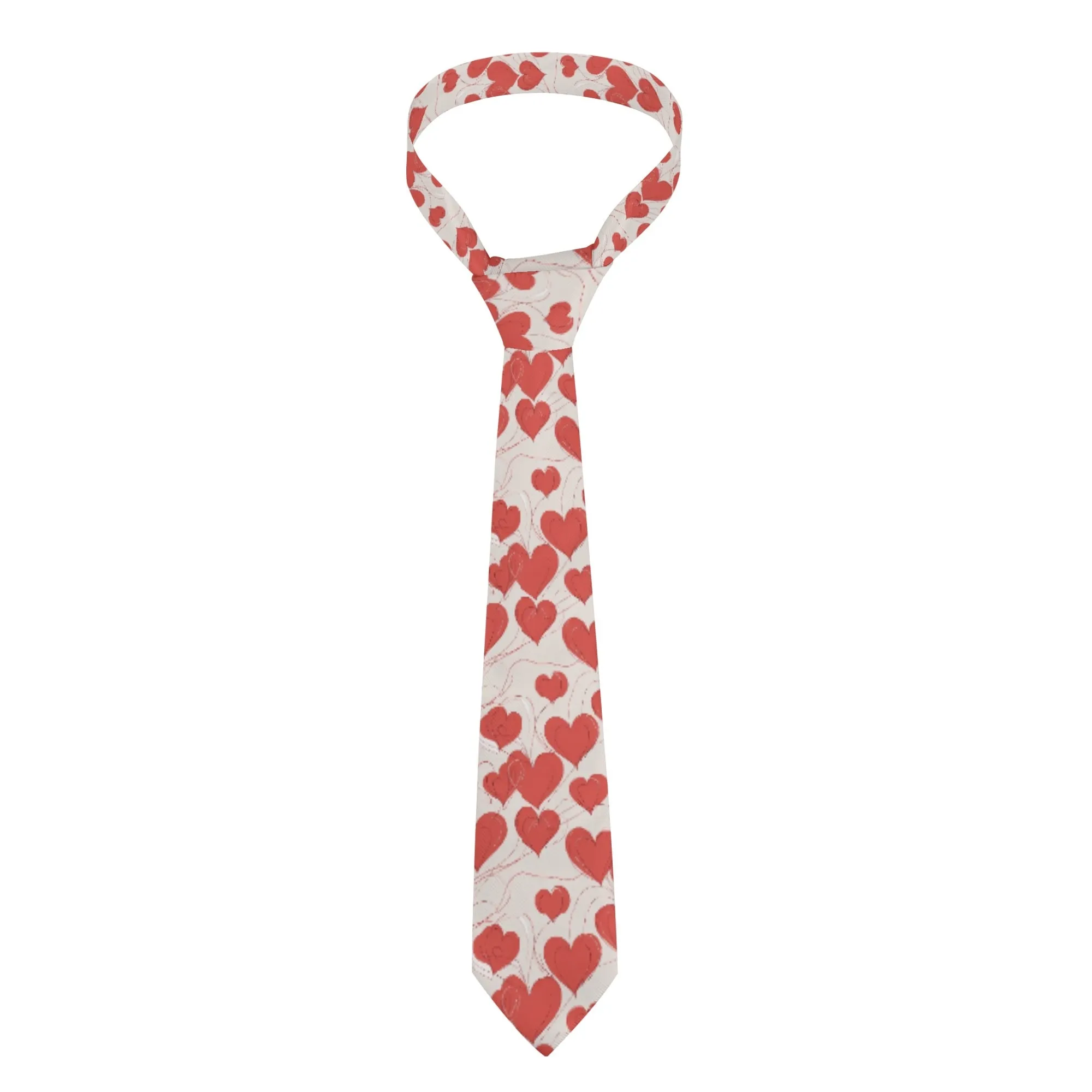 Minimal Hearts Necktie