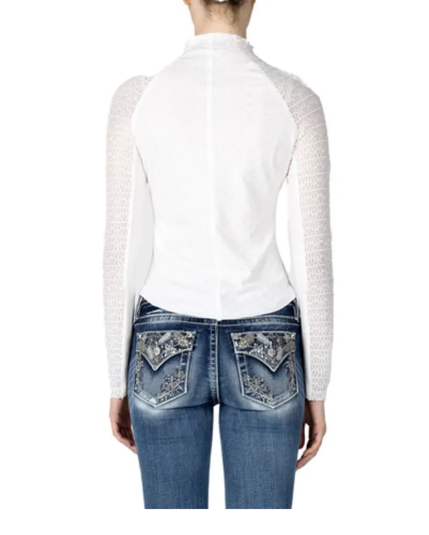 Miss Me Gwen Crochet Top