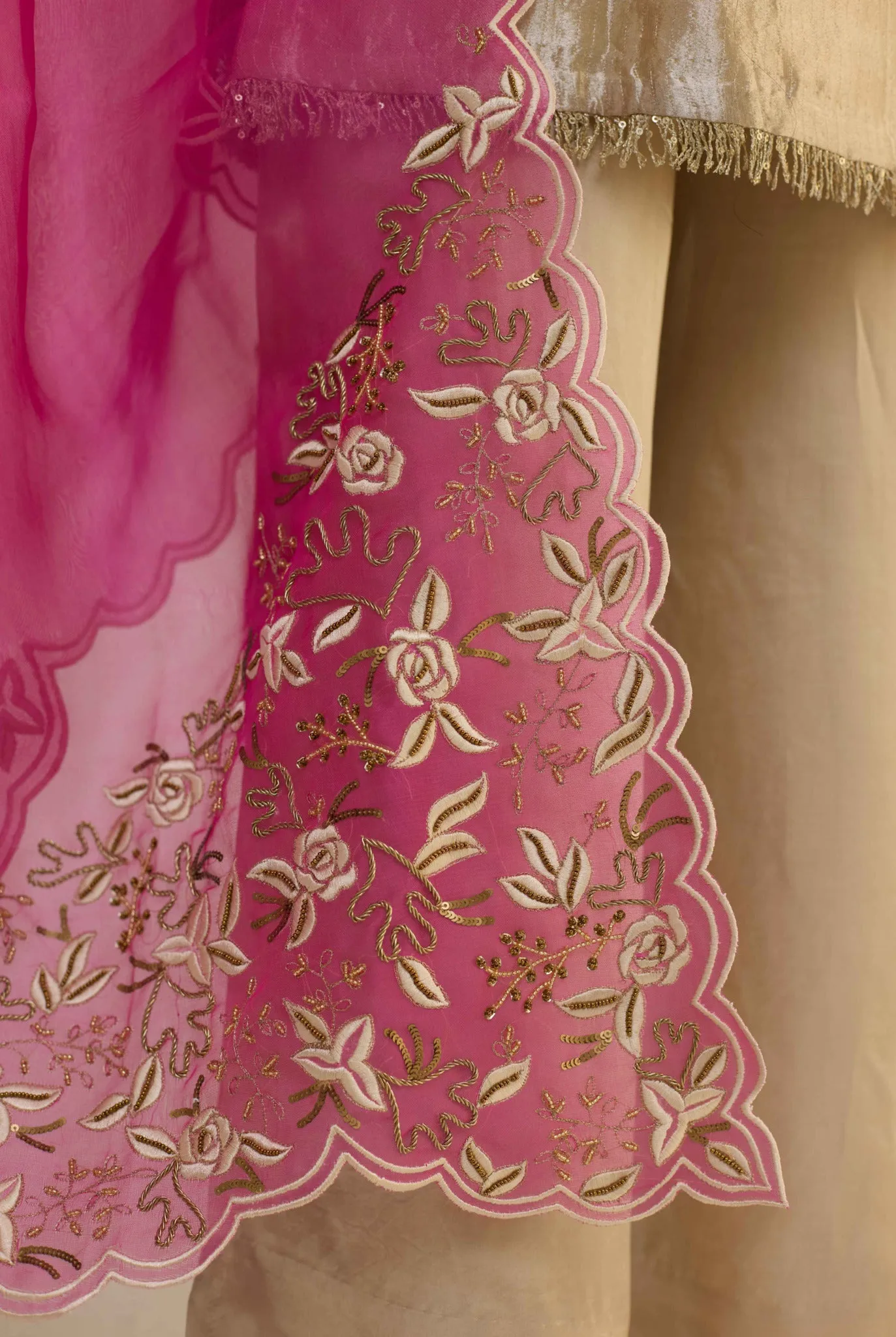 Mogra Suit Set with Dupatta