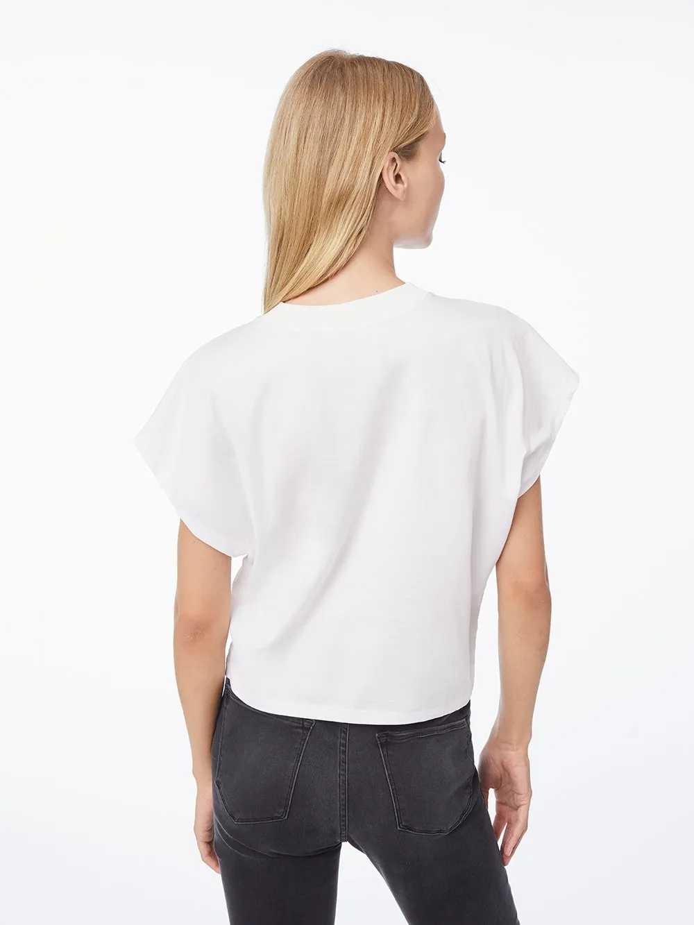Off Duty Tee -- Blanc