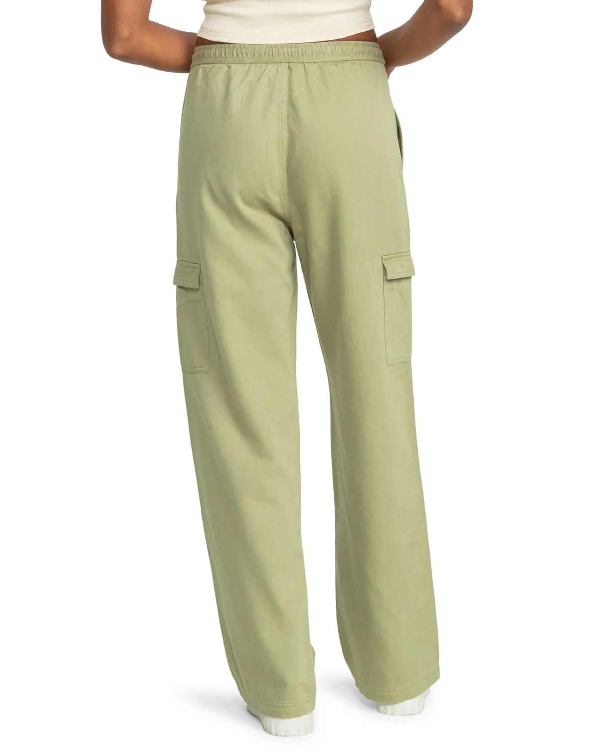 Precious Cargo Trousers in Oil Green