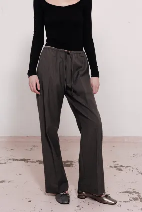 RELAXED DRAWSTRING PANT | CHARCOAL