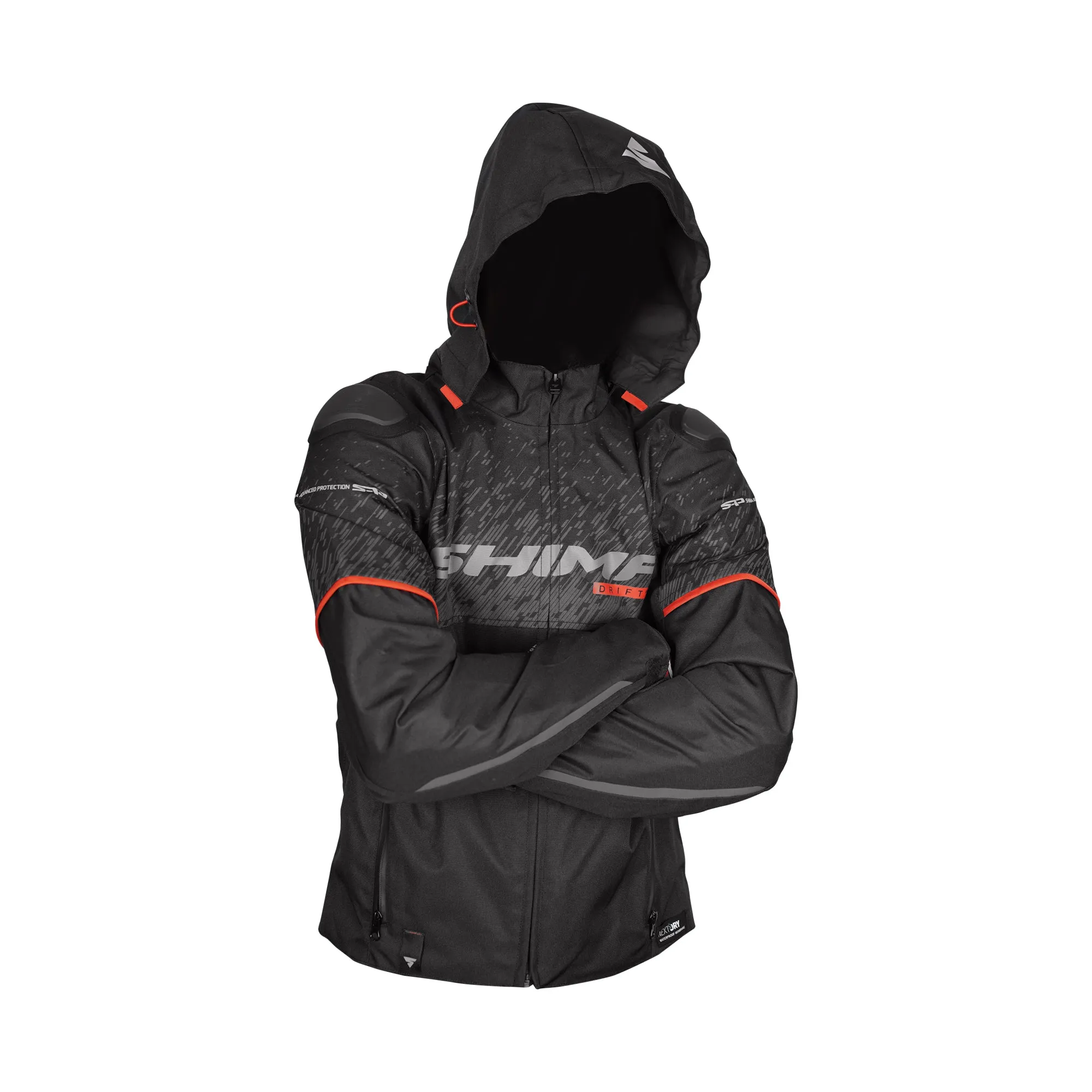 Shima Jacket Drift Plus Men's Motorcycle Apparel Black - 910020