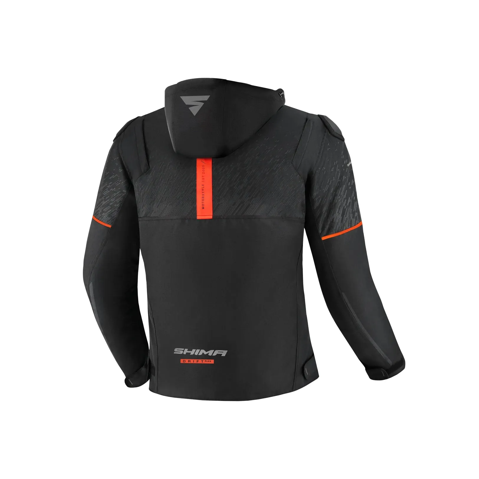 Shima Jacket Drift Plus Men's Motorcycle Apparel Black - 910020