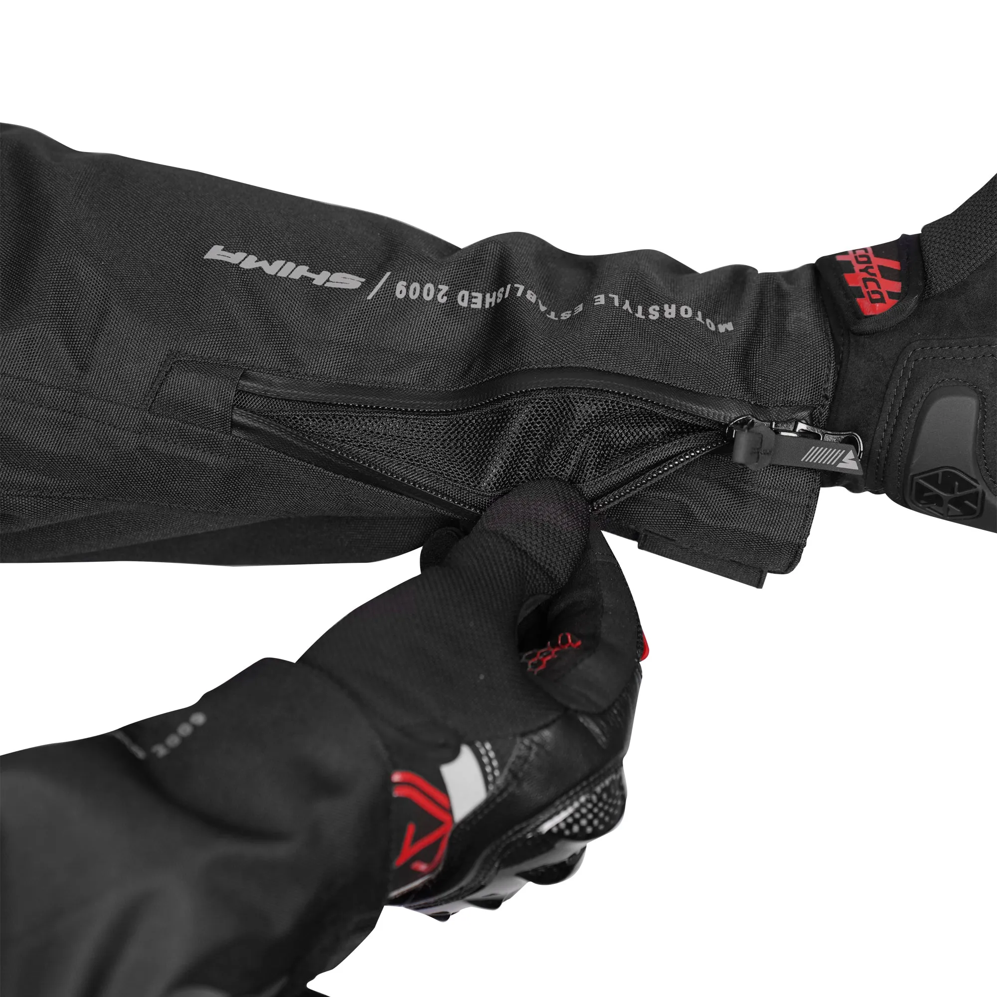 Shima Jacket Drift Plus Men's Motorcycle Apparel Black - 910020