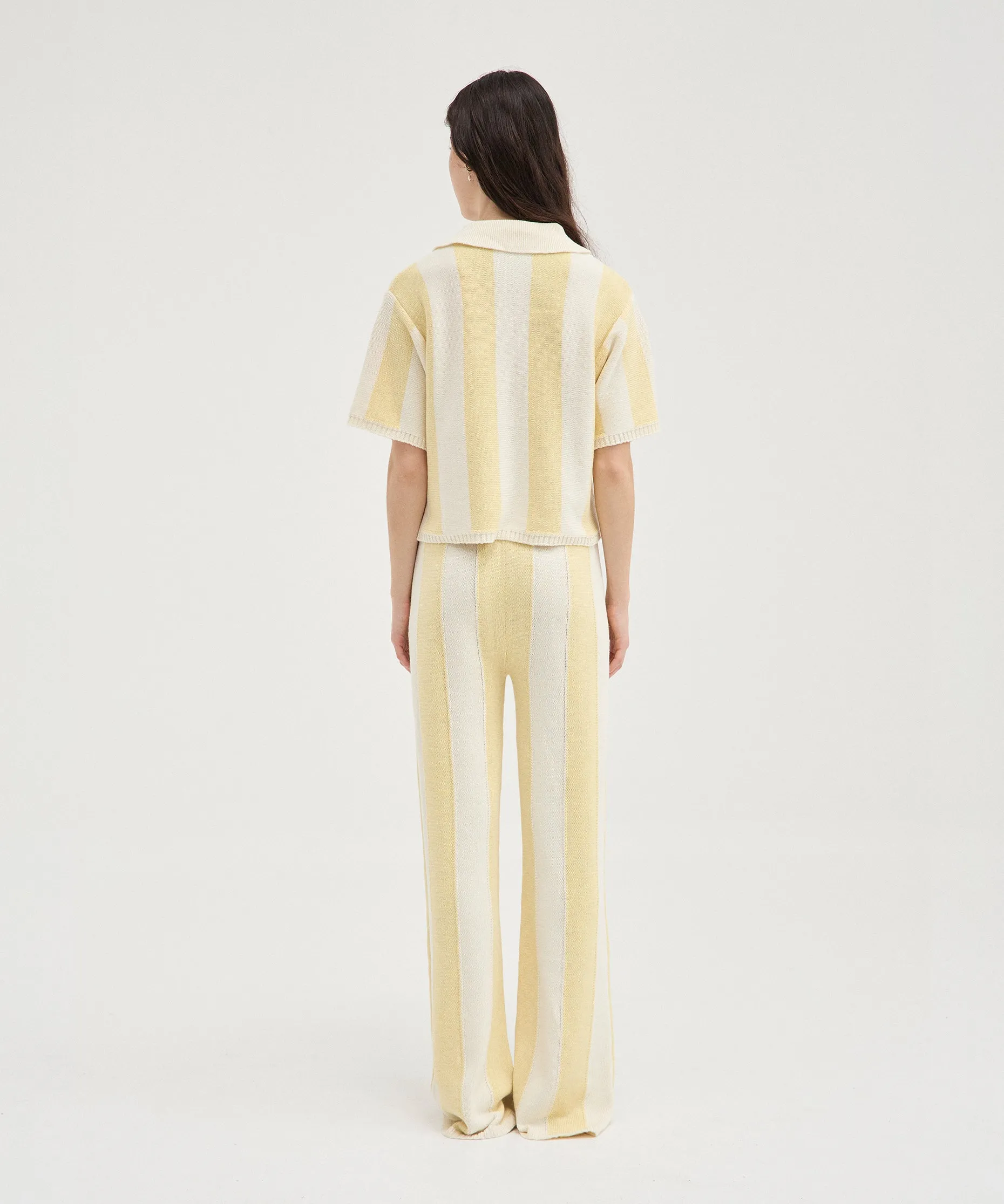 Striped Knit Pants