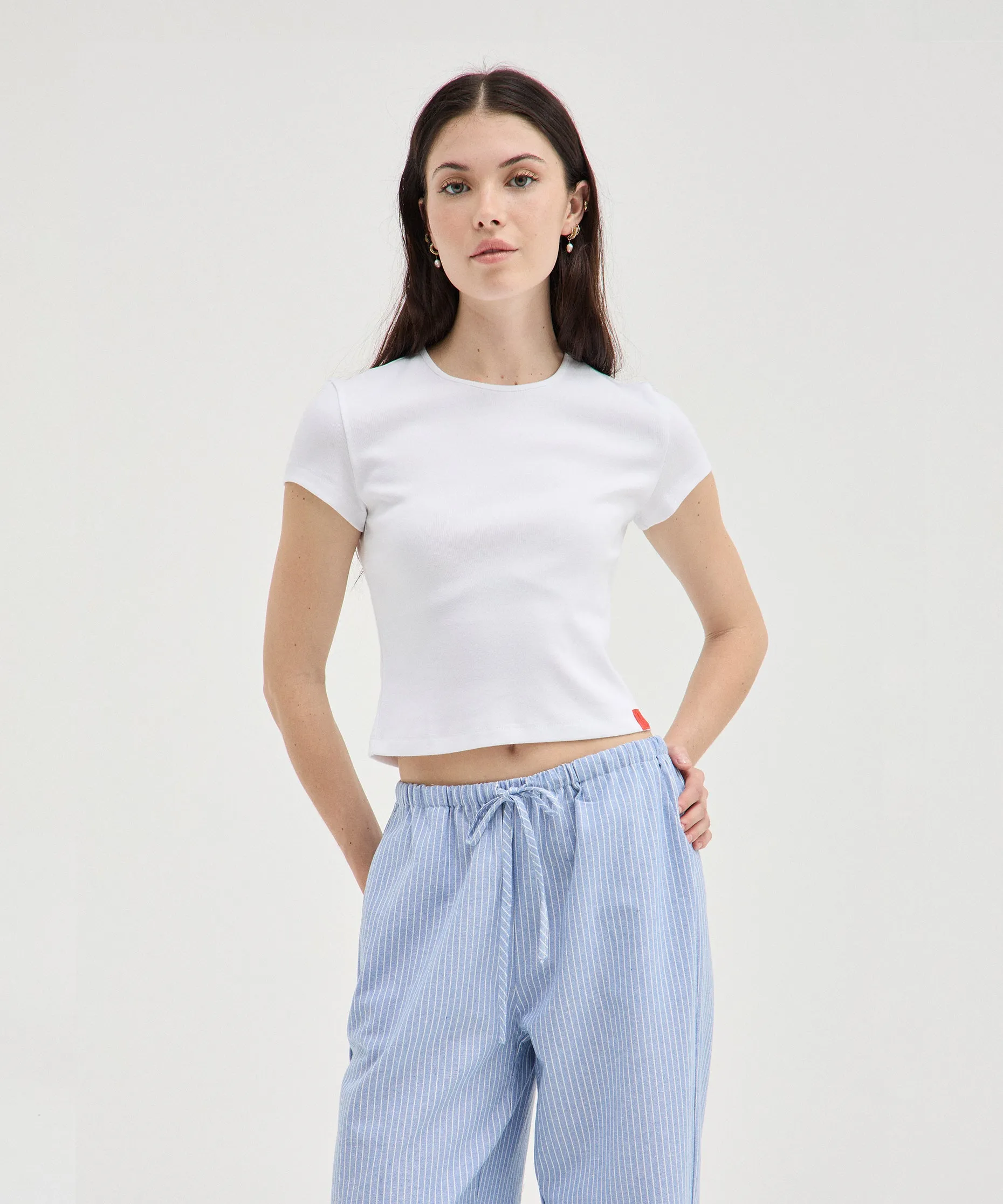 Striped Tie Pants