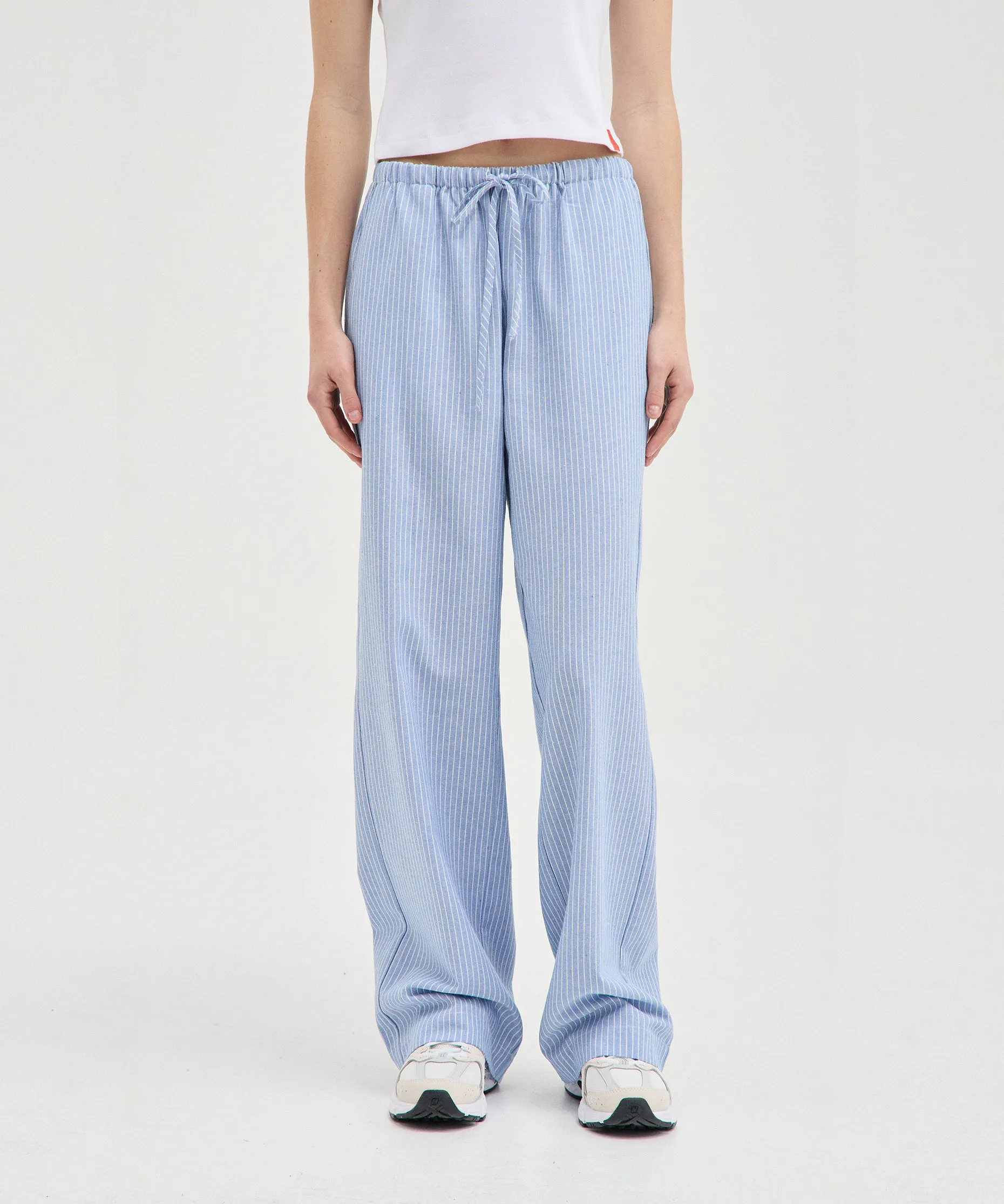 Striped Tie Pants