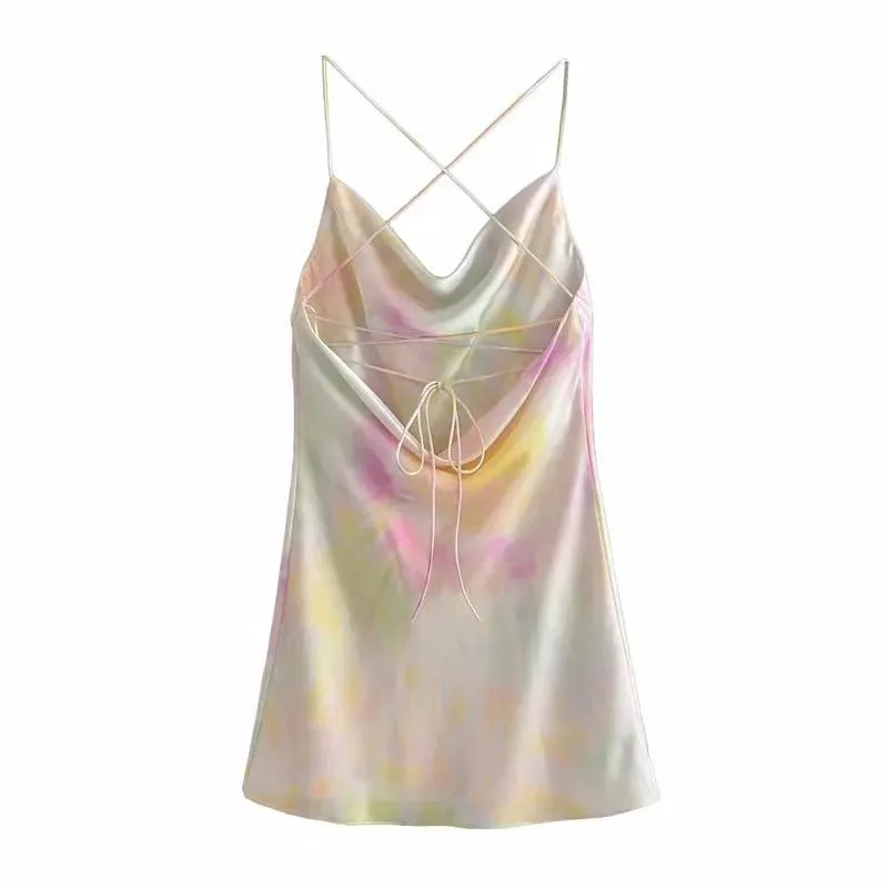Sweet Chic Satin Dress