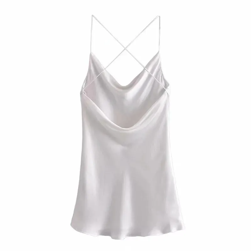 Sweet Chic Satin Dress