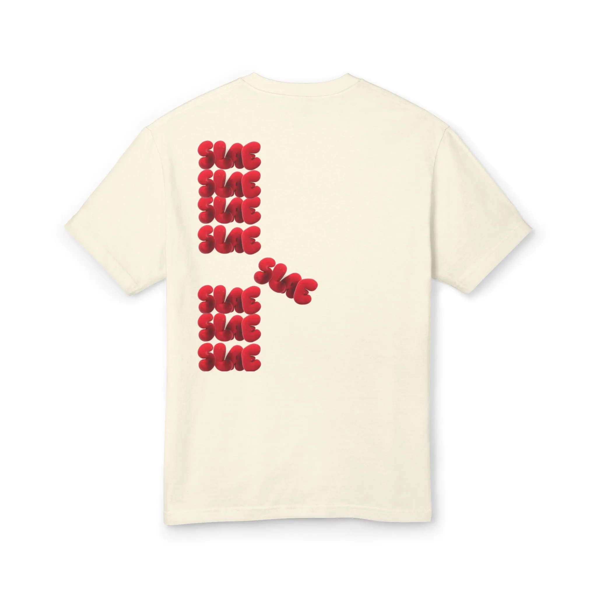Trendy Unisex Graphic Tee - SLAE Design, Heavyweight Cotton