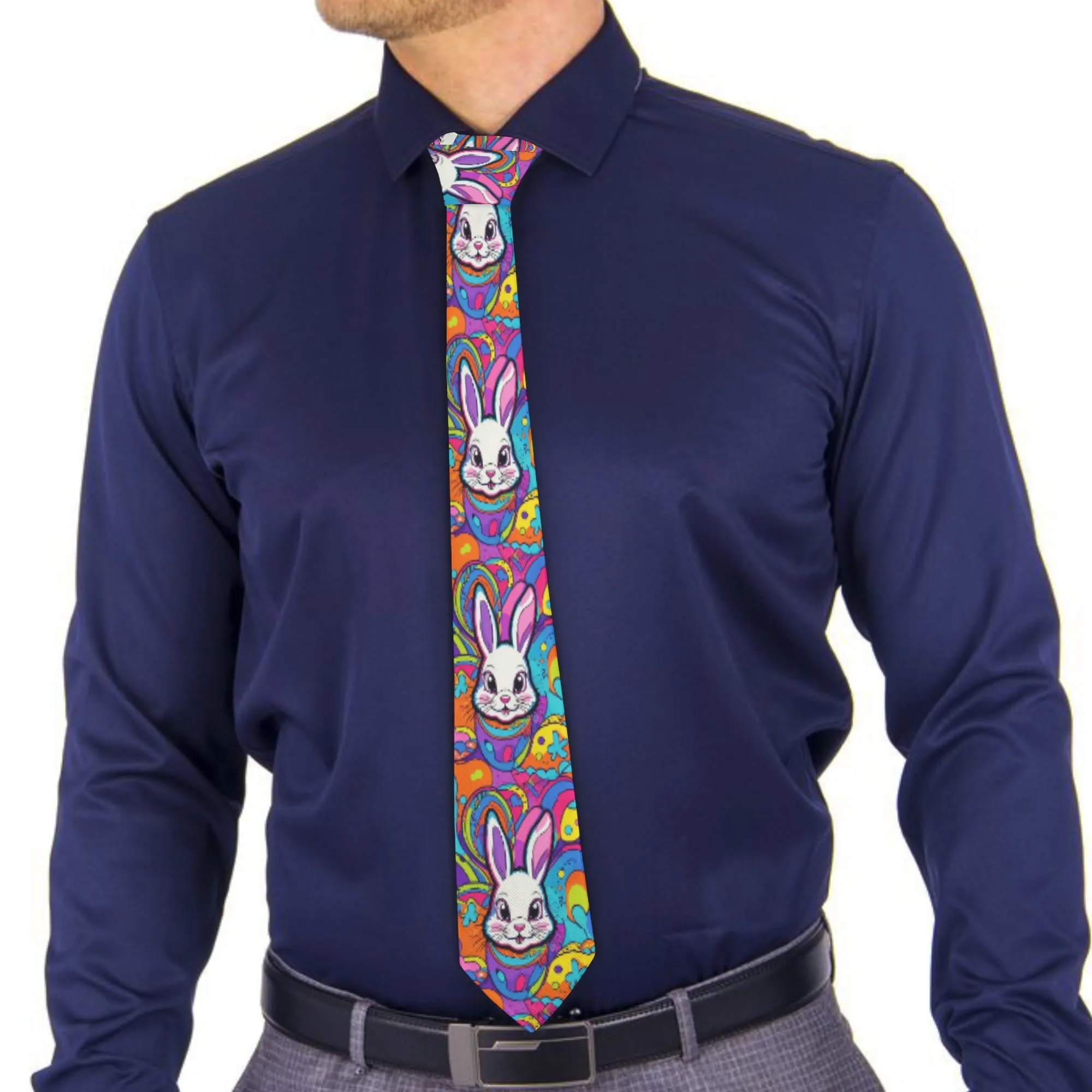 Trippy Bunny Necktie