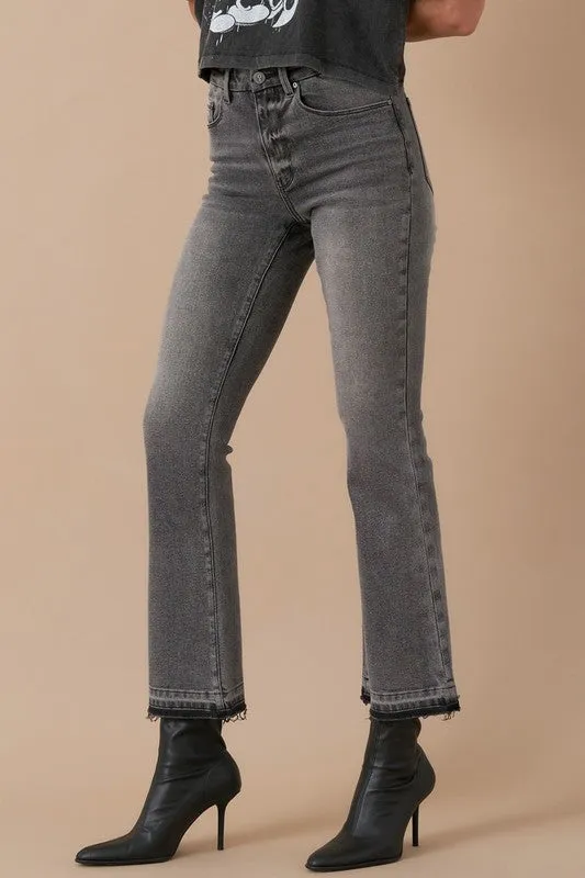 Urban Chic Relaxed Straight Grey Jeans