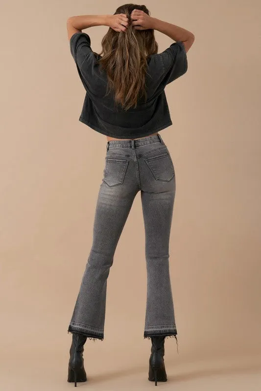 Urban Chic Relaxed Straight Grey Jeans