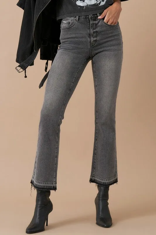 Urban Chic Relaxed Straight Grey Jeans