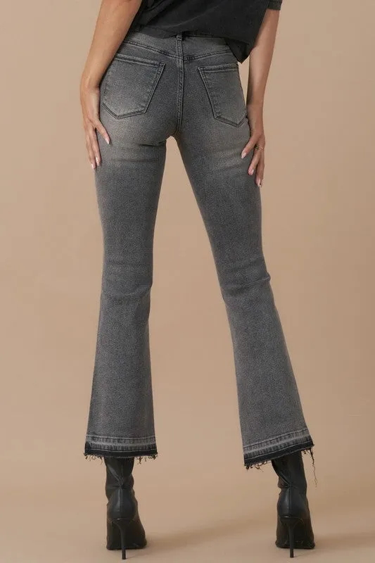 Urban Chic Relaxed Straight Grey Jeans