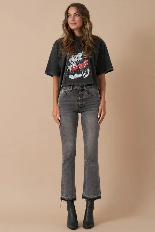 Urban Chic Relaxed Straight Grey Jeans