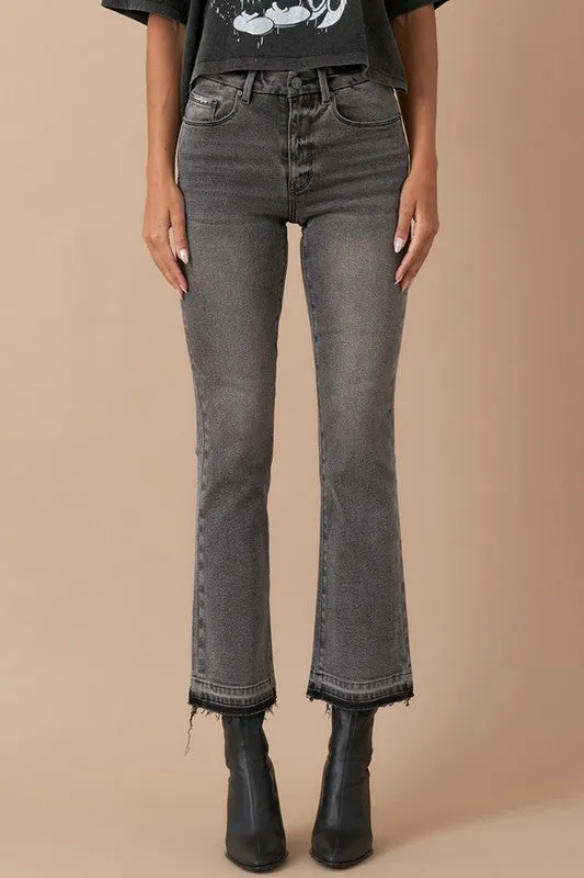 Urban Chic Relaxed Straight Grey Jeans