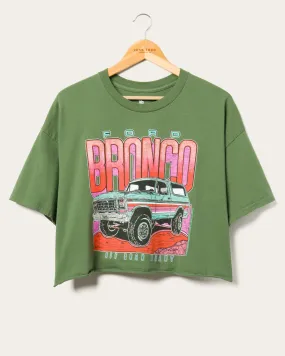 Women's Bronco Off Road Ready Flea Market Crop Tee