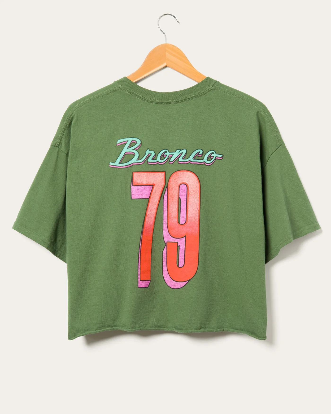 Women's Bronco Off Road Ready Flea Market Crop Tee